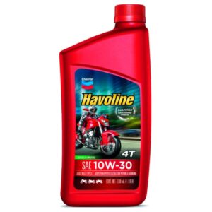 chevron havoline super motorcycle oil 4t 10w30 api sl