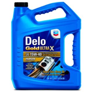 delo gold ultra x 15w40 galon