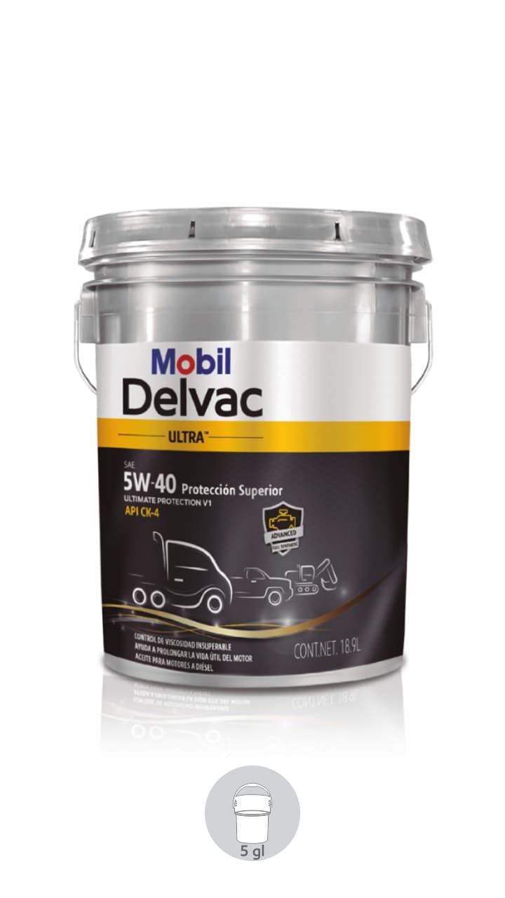 Mobil Delvac Ultra 5W-40 Ultimate Protection V1 CK4