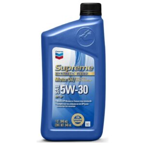supreme synthetic blend motor oil 5 w30 litro